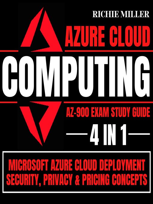 Cover image for Azure Cloud Computing Az-900 Exam Study Guide